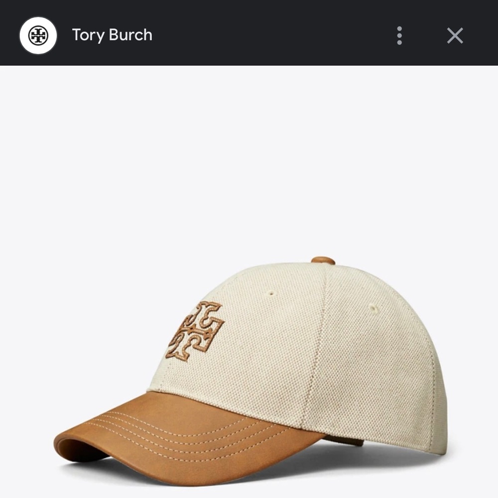 Tory Burch - 2 tone hat size:os